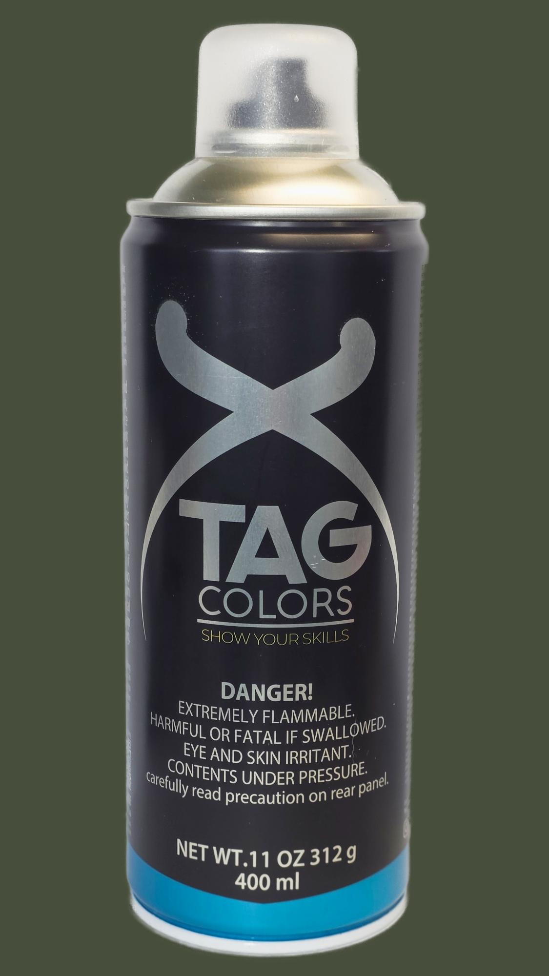 Sprej TAG COLORS 400 ML - HALO GREEN RAL 6003