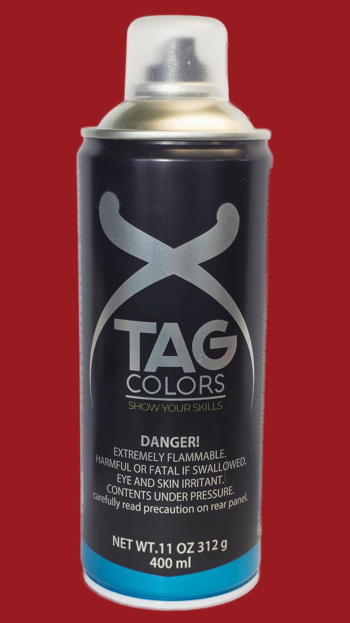 Sprej TAG COLORS 400 ML - GAMMA RAY RED RAL 3002